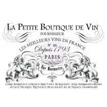 IOD Décor Transfers: PetitVin Wide