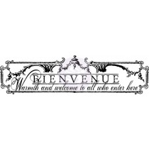 IOD Décor Transfers: Bien (28.5"x8.5")