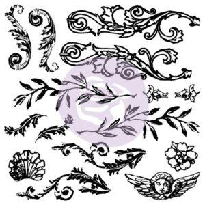 IOD Decor Stamps Flourished