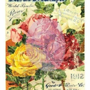 Decor Transfer 11"x14" - Floral Treasures