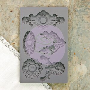 Iod Vintage Art Decor Moulds - "Escutcheons 2"