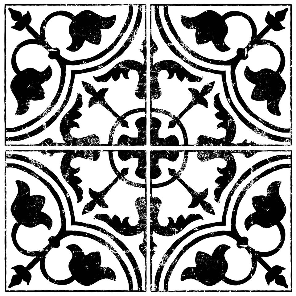 Decor Stamp 12"x12" - Field Tile Cubano