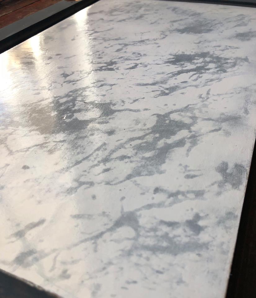 CARRARA MARBLE 12X12 DECOR STAMP™ - Image 3