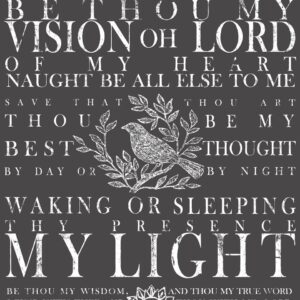 BE THOU MY VISION 11X14 DECOR TRANSFER™