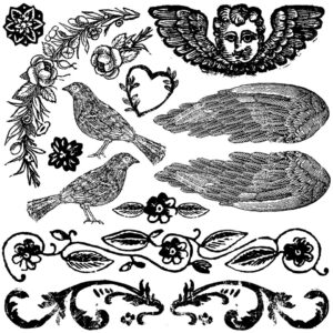 INDIE FOLK 12X12 DECOR STAMP™