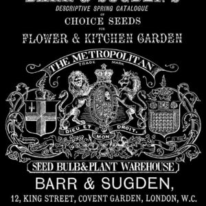 BARR AND SUGDEN 24X33 WHITE DECOR TRANSFER™