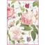 Vintage Rose Stamperia Rice Paper Sheet A4