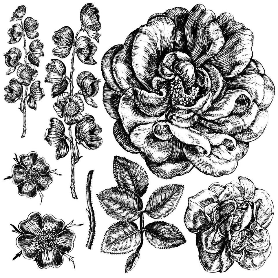 LADY OF SHALOTT 12×12 DECOR STAMP™