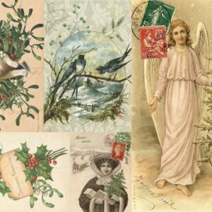 Christmas Projects B Roycycled Decoupage Paper