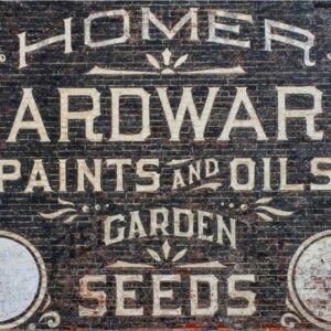 Hardware Roycycled Decoupage Paper