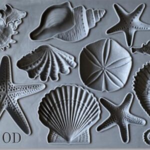 SEA SHELLS 6x10 IOD DECOR MOULD