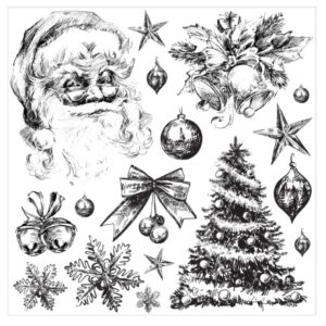 HOLLY JOLLY 12×12 IOD STAMP™