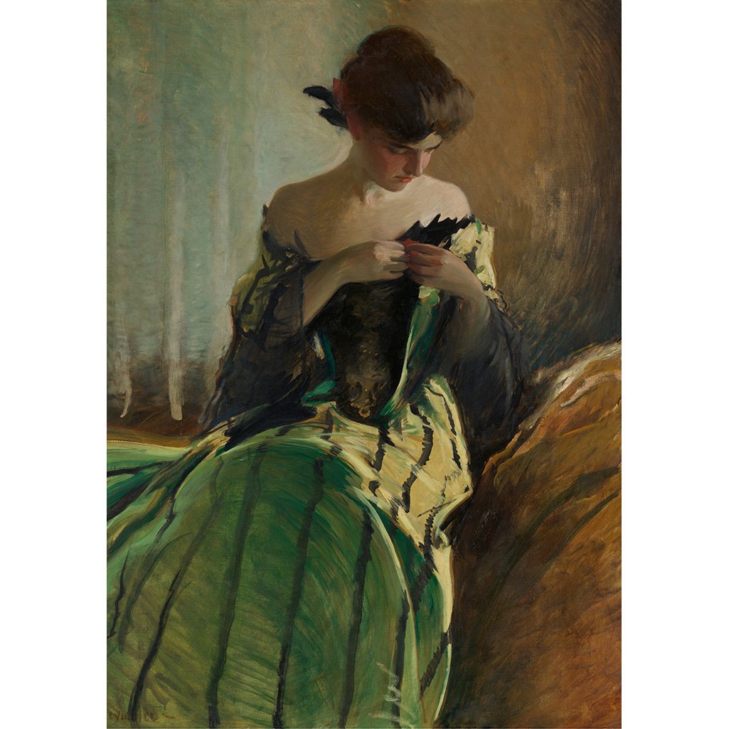 Studies In Black & Green 24 x33 Inches