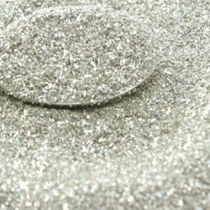 Silver German Glass Glitter 100 gr 1 oz