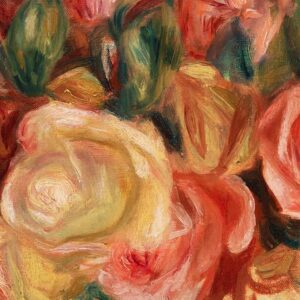 Roycycled Decoupage Tissue Paper- Textured Floral Right