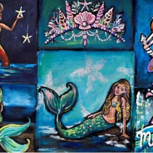 Roycycled Decoupage Tissue Paper- Mermaid Beach