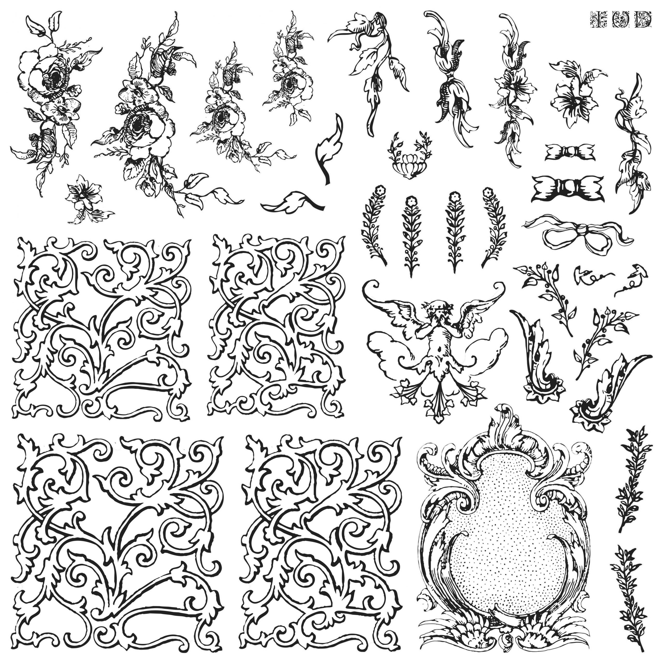 ALPHABELLIES 12×12 IOD STAMP™