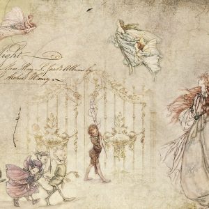 Roycycled Decoupage Tissue Paper- Fairies