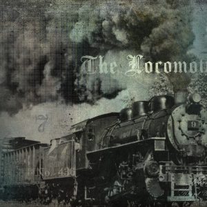 Roycycled Decoupage Tissue Paper- The Locomotive