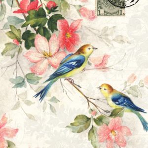 Roycycled Decoupage Tissue Paper- Blue Wings