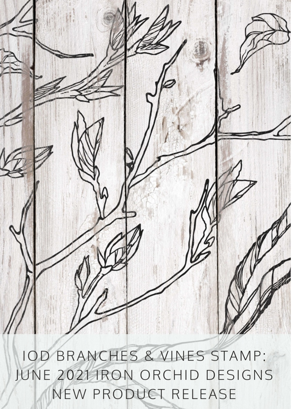 Branches and Vines 12×12 IOD Stamp™ - Image 4