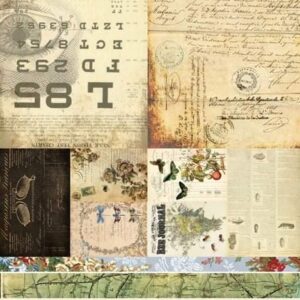 Junk Journal Blocks Roycycled Treasures Decoupage Tissue Paper