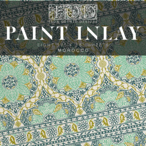 Morocco IOD Paint Inlay 12 x 16 Pad