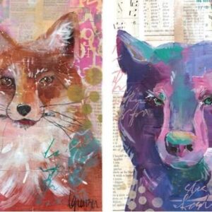 Winter Beasts Roycycled Decoupage Tissue Paper