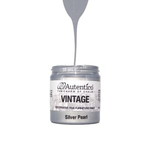 Silver Pearl Autentico Metallico 8 oz