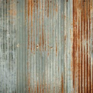 Corrugated Metal Decoupage Tissue Paper