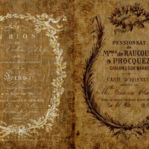 Ephemeral Burlap Decoupage Tissue Paper