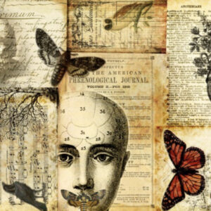 Halloween Masterboard Roycycled Treasures Decoupage Tissue Paper