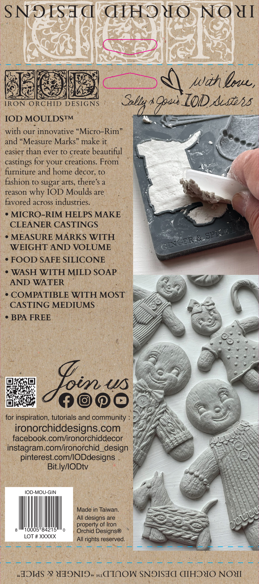 Ginger & Spice 6x10 Mould - Image 3