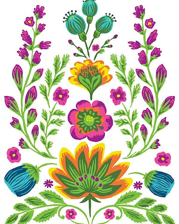 Vida Flora by Debi Beard IOD Paint Inlay 12×16 Pad™ - Image 7