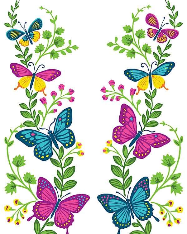 Vida Flora by Debi Beard IOD Paint Inlay 12×16 Pad™ - Image 5