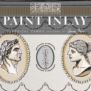 Classical Cameo by Annie Sloan IOD Paint Inlay 12×16 Pad™