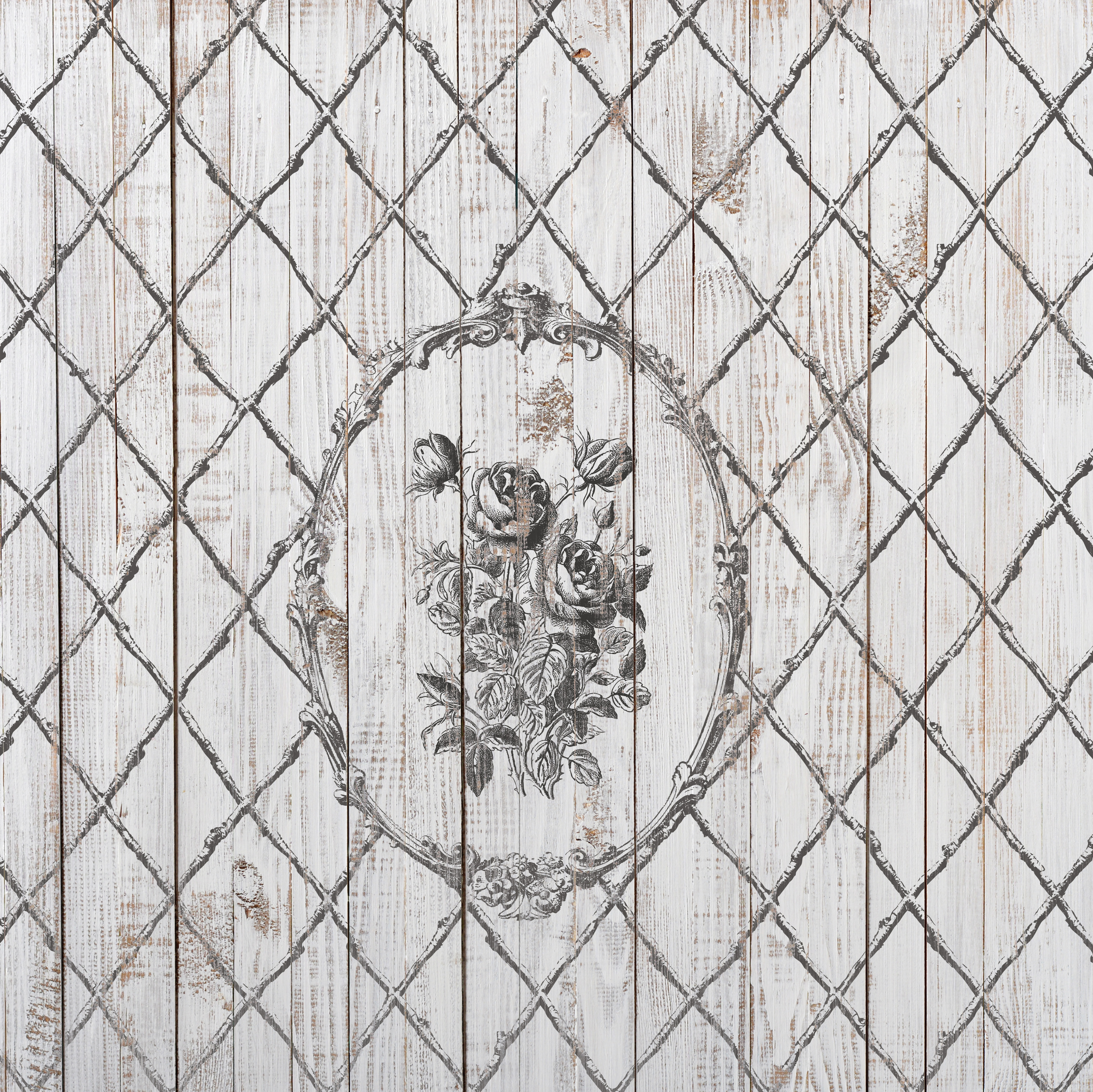 Veranda 12 x 12 IOD Stamp