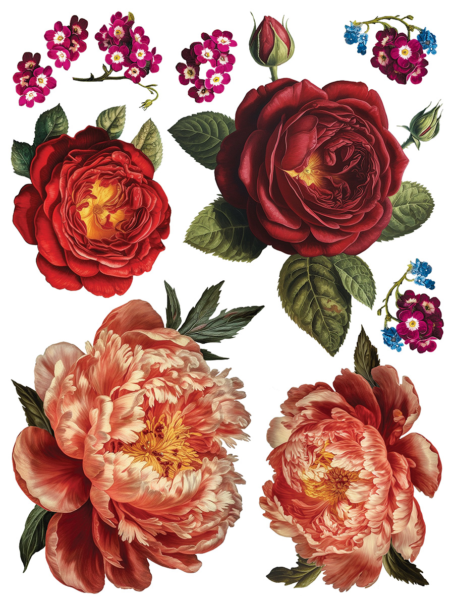 Collage de Fleurs IOD Stamp - Image 5