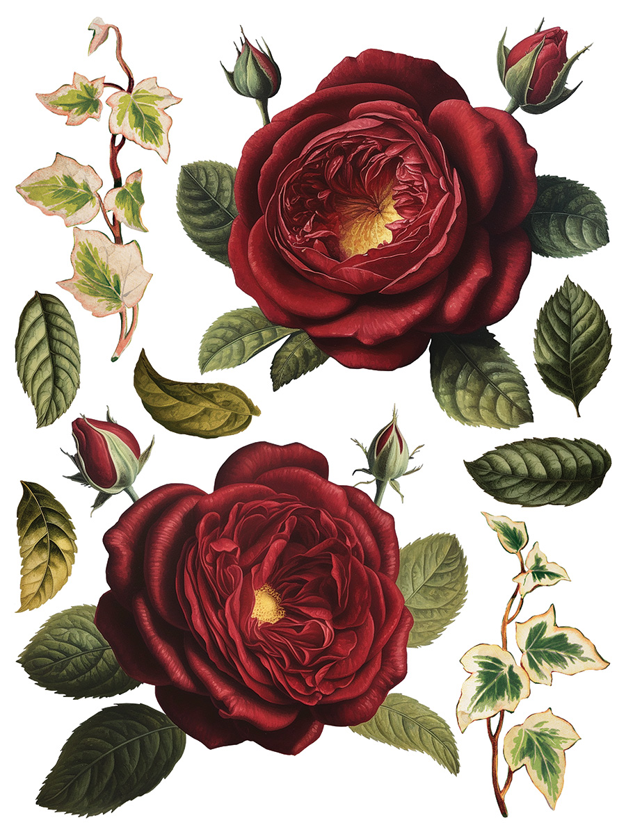 Collage de Fleurs IOD Stamp - Image 10