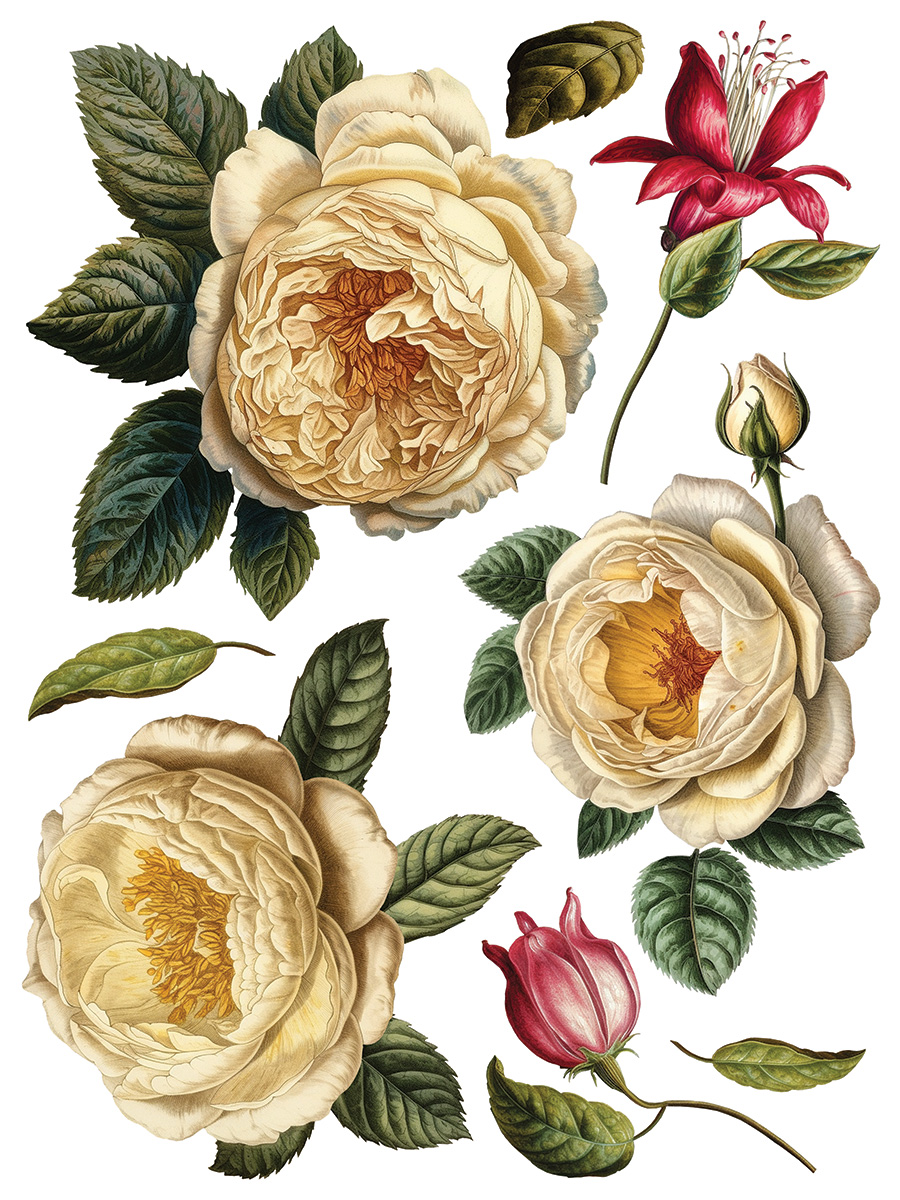 Collage de Fleurs IOD Stamp - Image 11