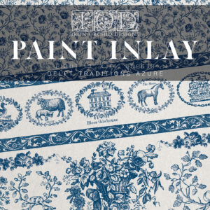 Delft Traditions Azure IOD Paint Inlay 12 x 16 Pad