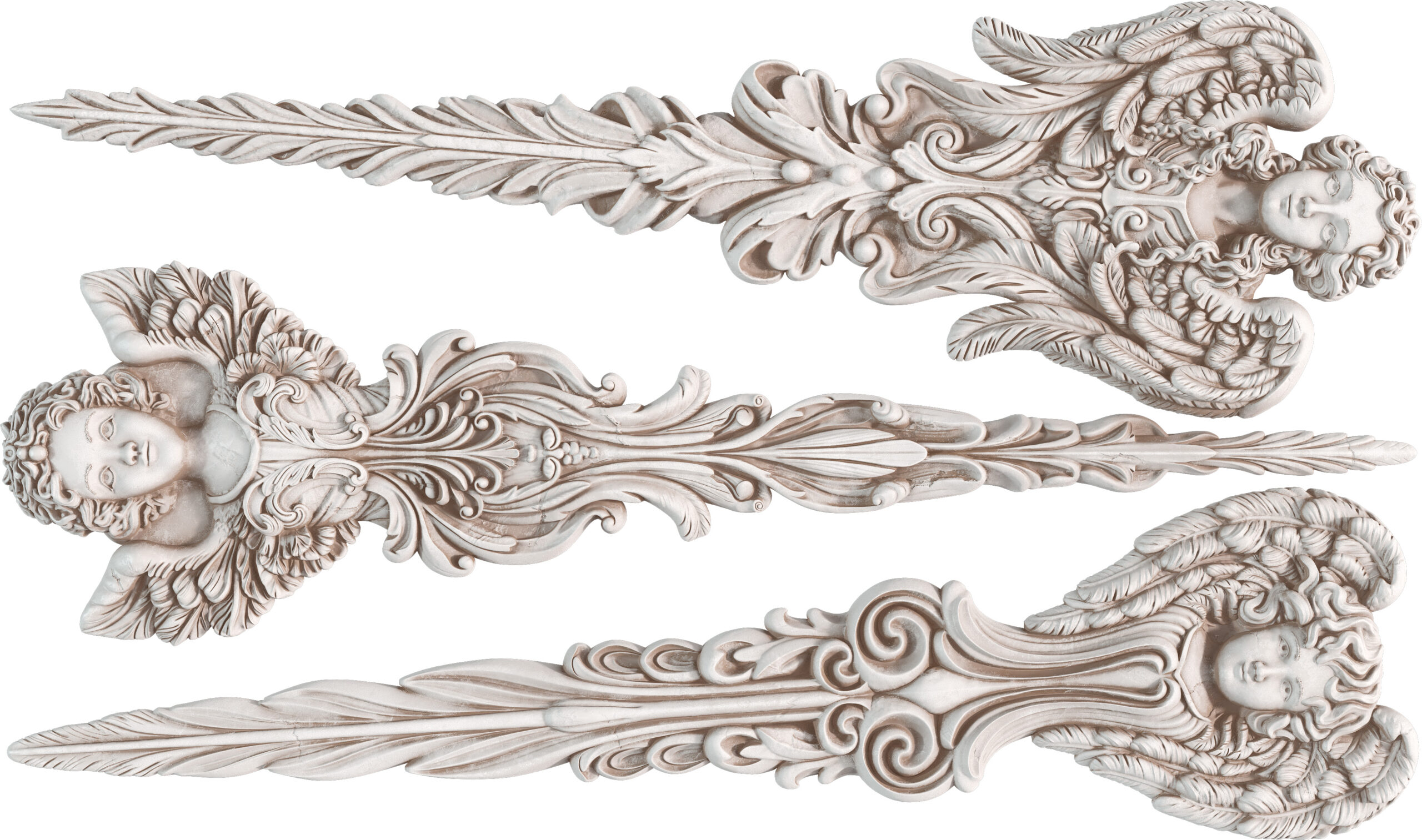 Angelic Tapers IOD Mould 6 x 10