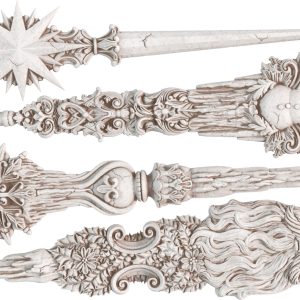 Christmas Tapers IOD Mould 6 x 10