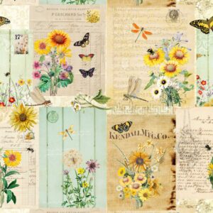Botanical Masterboard Roycycled Treasures