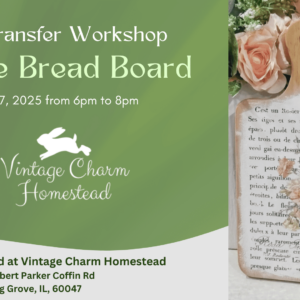 IOD Transfer Workshop Bread Board