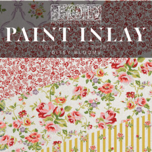 Ditsy Blooms IOD Paint Inlay 12x16 Pad™