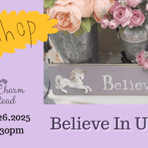 Believe In Unicorns Workshop
