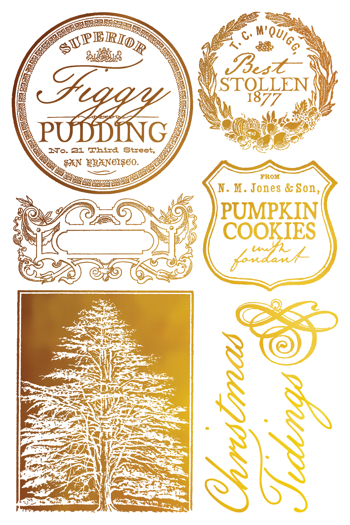 Figgy & Flourish IOD Foil Transfer 8x12 Pad™ - Image 4