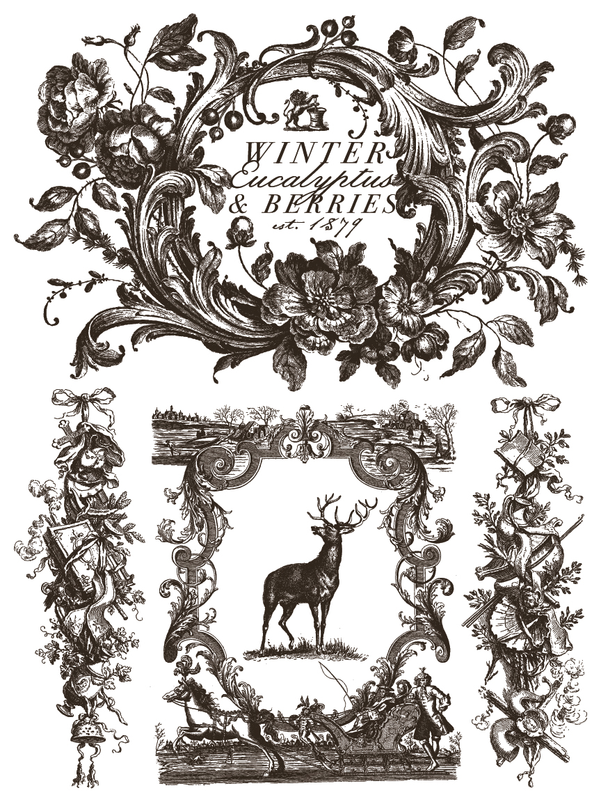 Twelfth Night IOD Paint Inlay 12x16 Pad™ - Image 10