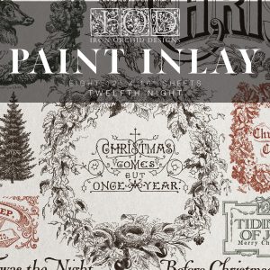 Twelfth Night IOD Paint Inlay 12x16 Pad™